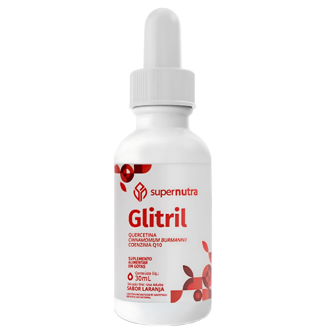Glitril Suplemento Alimentar Líquido 30ml Sabor Laranja