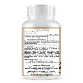 Naturion Suplemento Alimentar 60 Cápsulas de 550mg