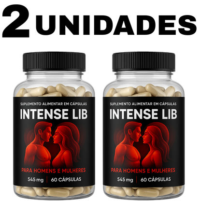 INTENSE LIB - Produto Para 60 Dias - Brinde Exclusivo