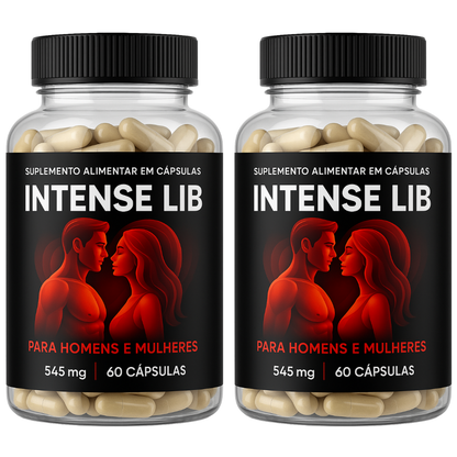 INTENSE LIB - Produto Para 60 Dias - Brinde Exclusivo