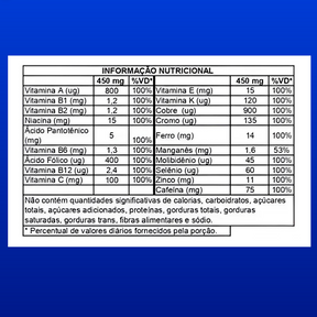 T-Zeus 30 Suplemento Alimentar Com 30 Cápsulas de 450mg
